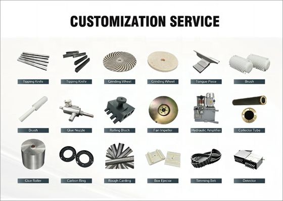 Precision Grinding Polished Square Shape Cigarette Machine Knife for Tipping Paper Cutting